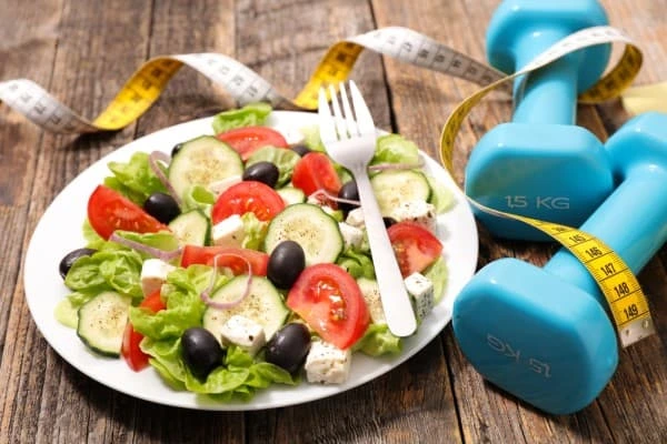 Example of good diet and exercise Kingston Vale